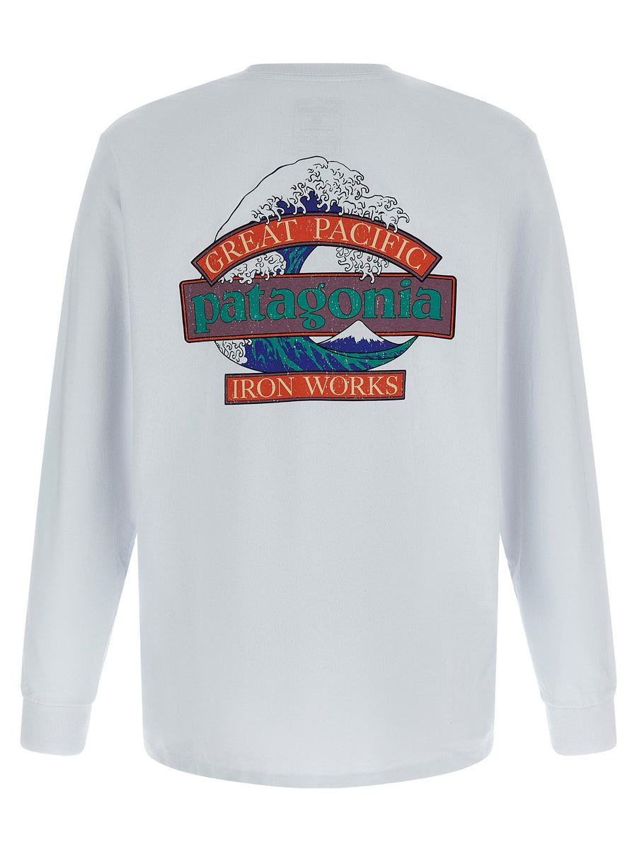 Patagonia Mens L/s Great Waves Responsibili-tee® T-shirt
