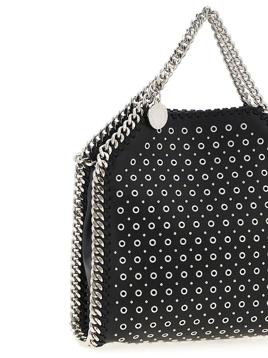 Stella McCartney Falabella Tiny Handbag Cruelty Free Leather Look Diamond Chain Strap Women