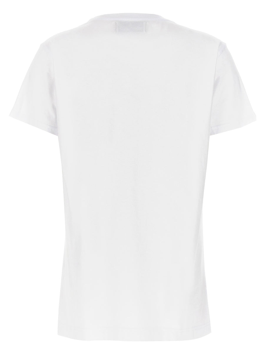 Vivienne Westwood Orb Peru White Cotton T Shirt Women Crew Neck