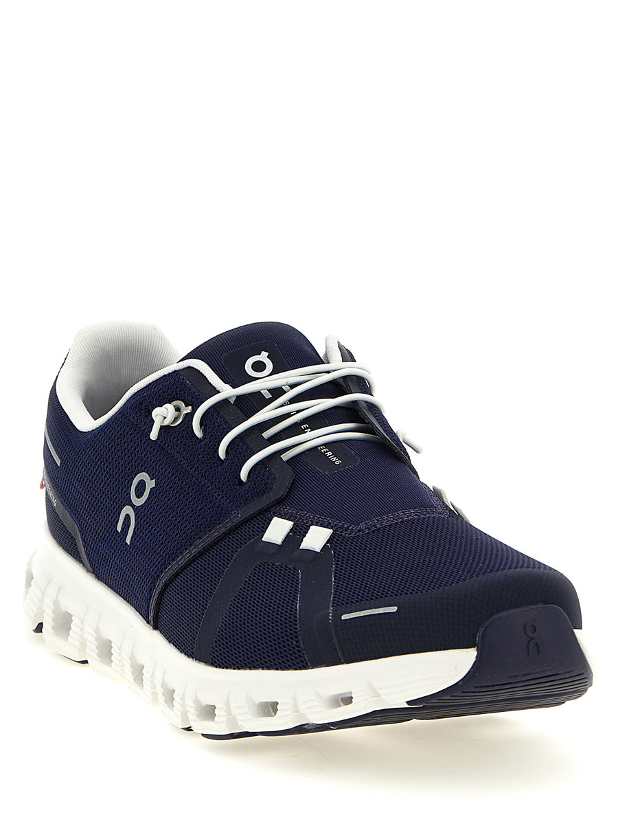 On Cloud 6 Sneakers Lightweight Cushioned Ride for Runners Unisex Blue Recycled Polyester