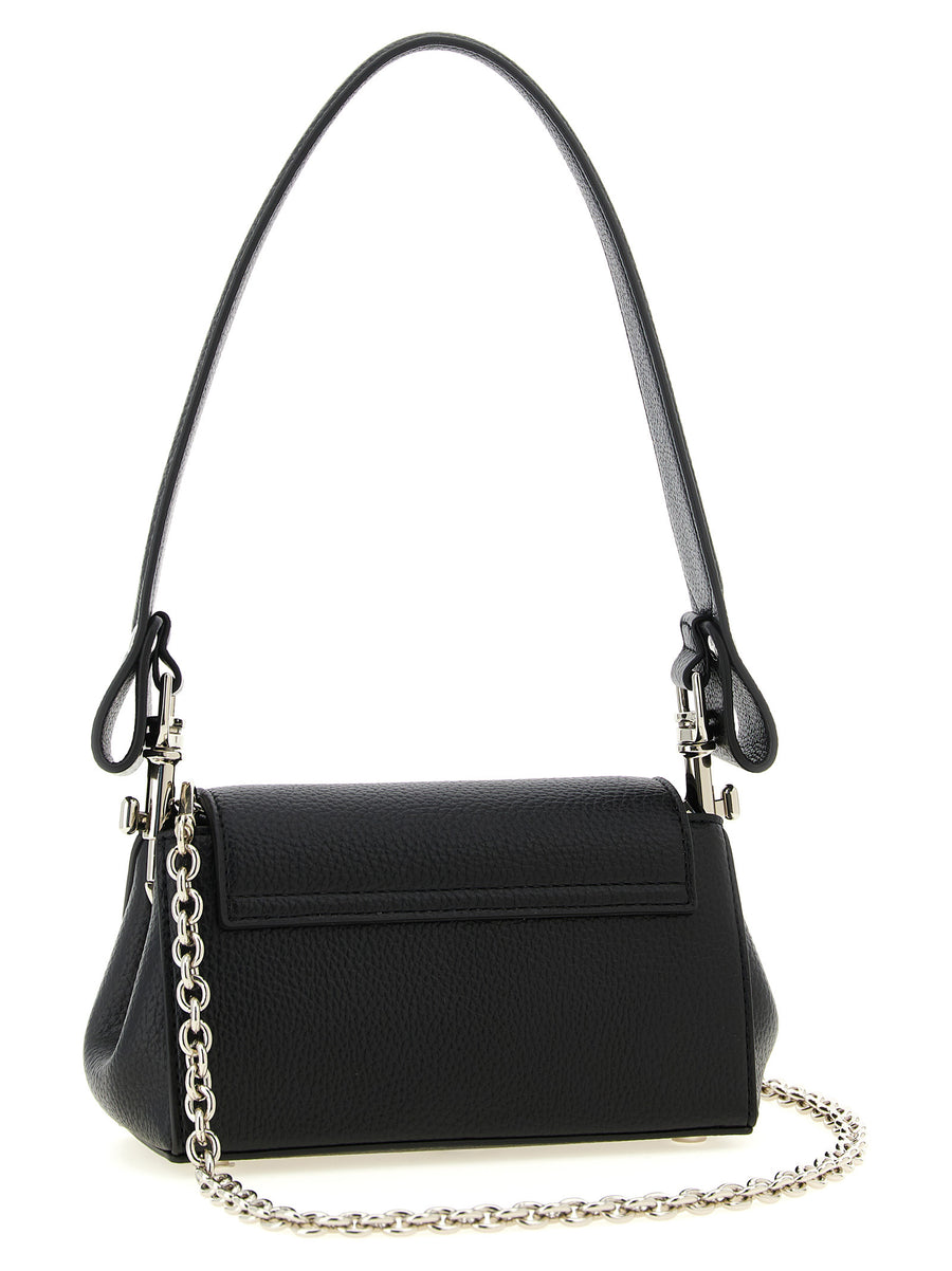 Vivienne Westwood Hazel Small Shoulder Bag Leather Look Detachable Chain For Women City Ready