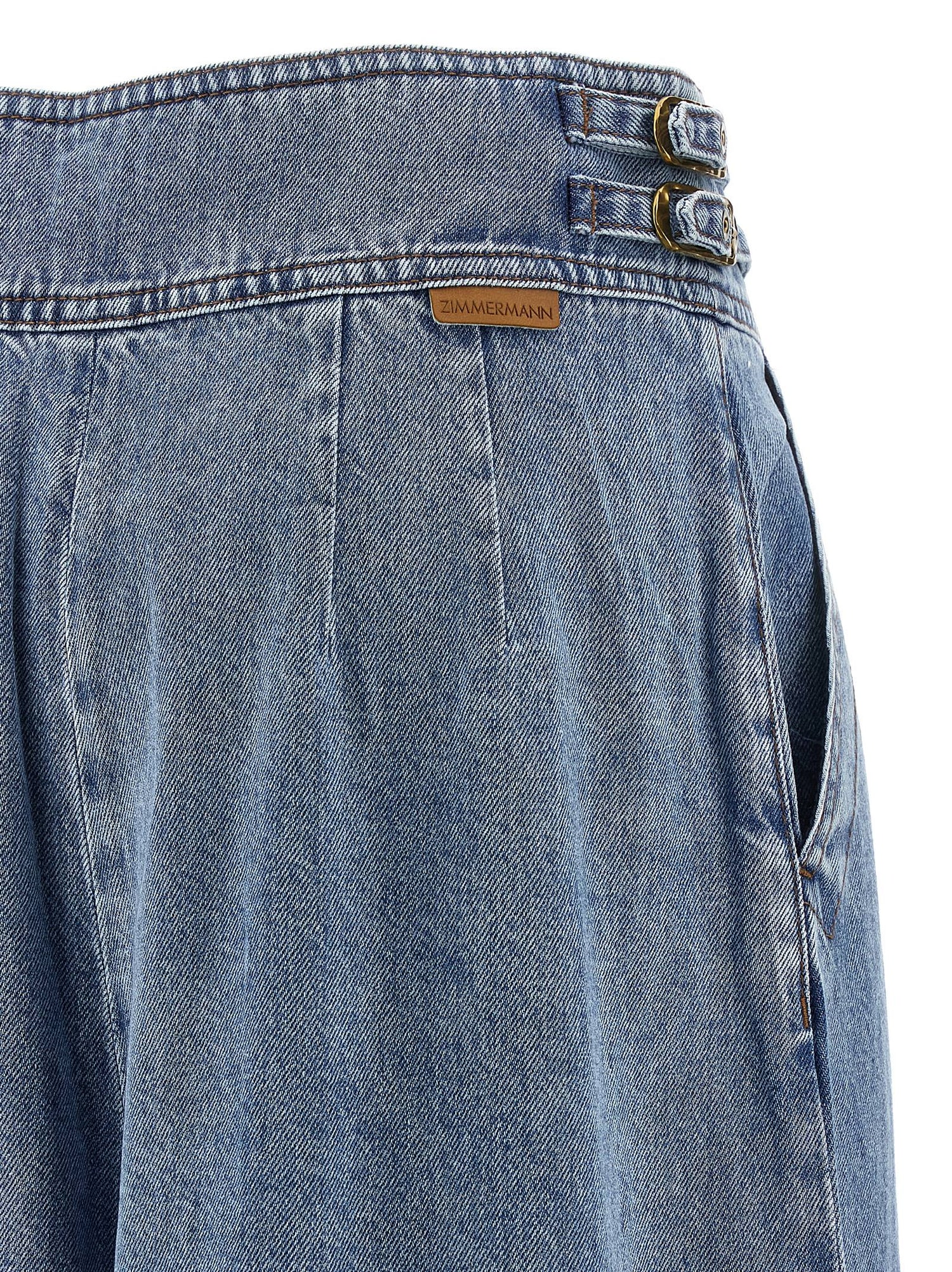 Zimmermann Denim Culotte Jeans