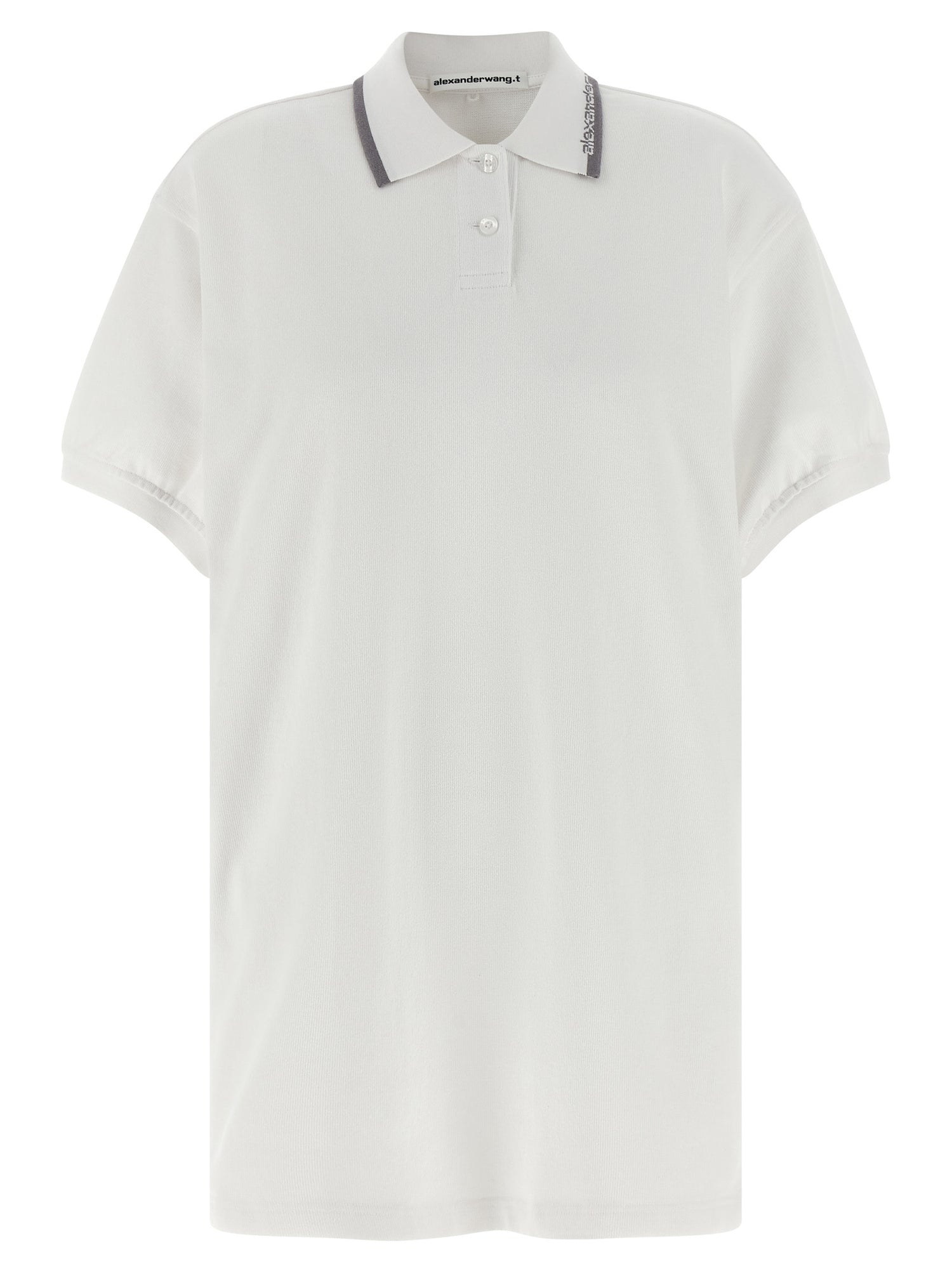 T By Alexander Wang Intarsia Collar Dress