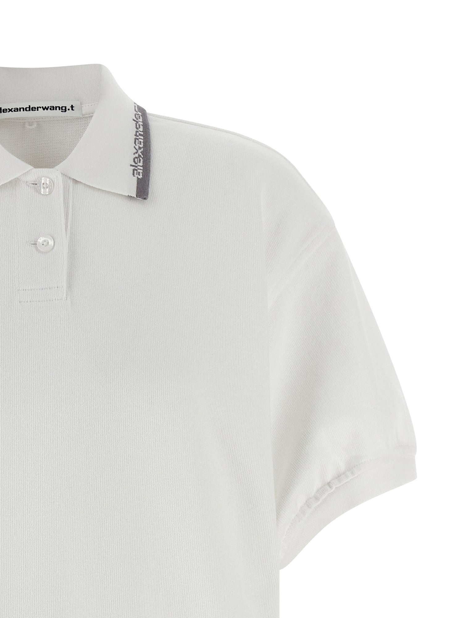 T By Alexander Wang Intarsia Collar Dress