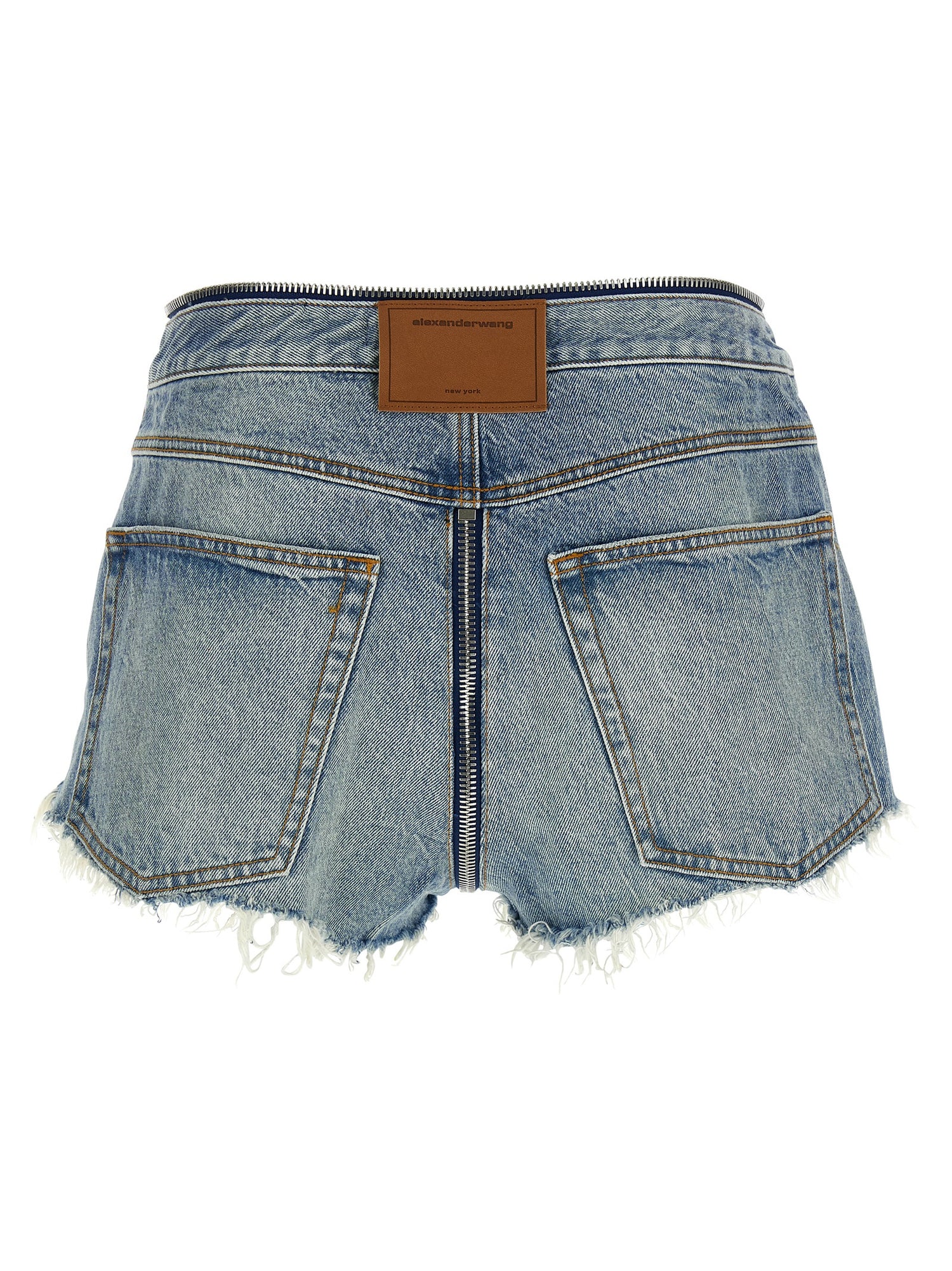 Alexander Wang Zip V-waist Shorts