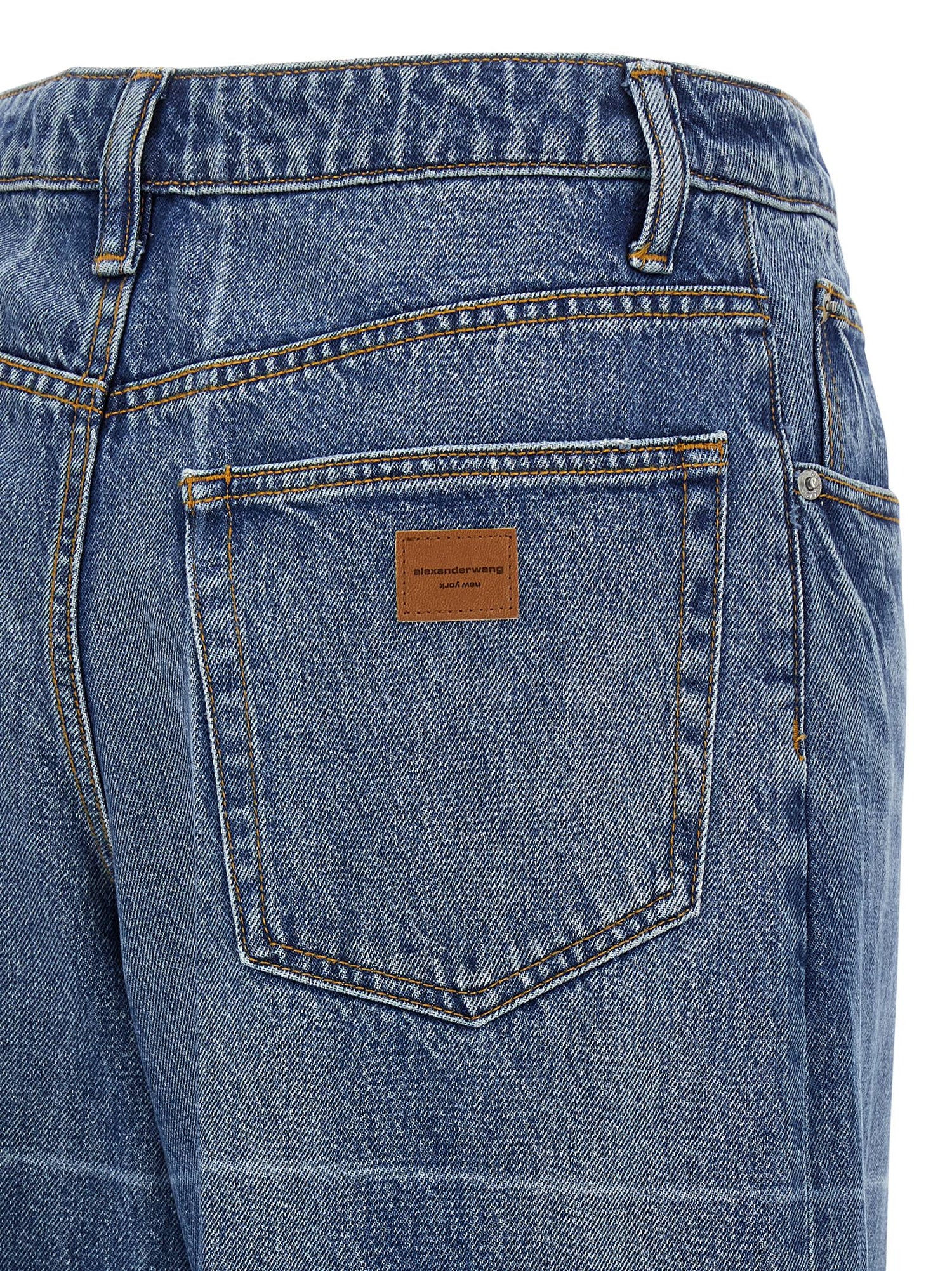 Denim X Alexander Wang Faded Jeans