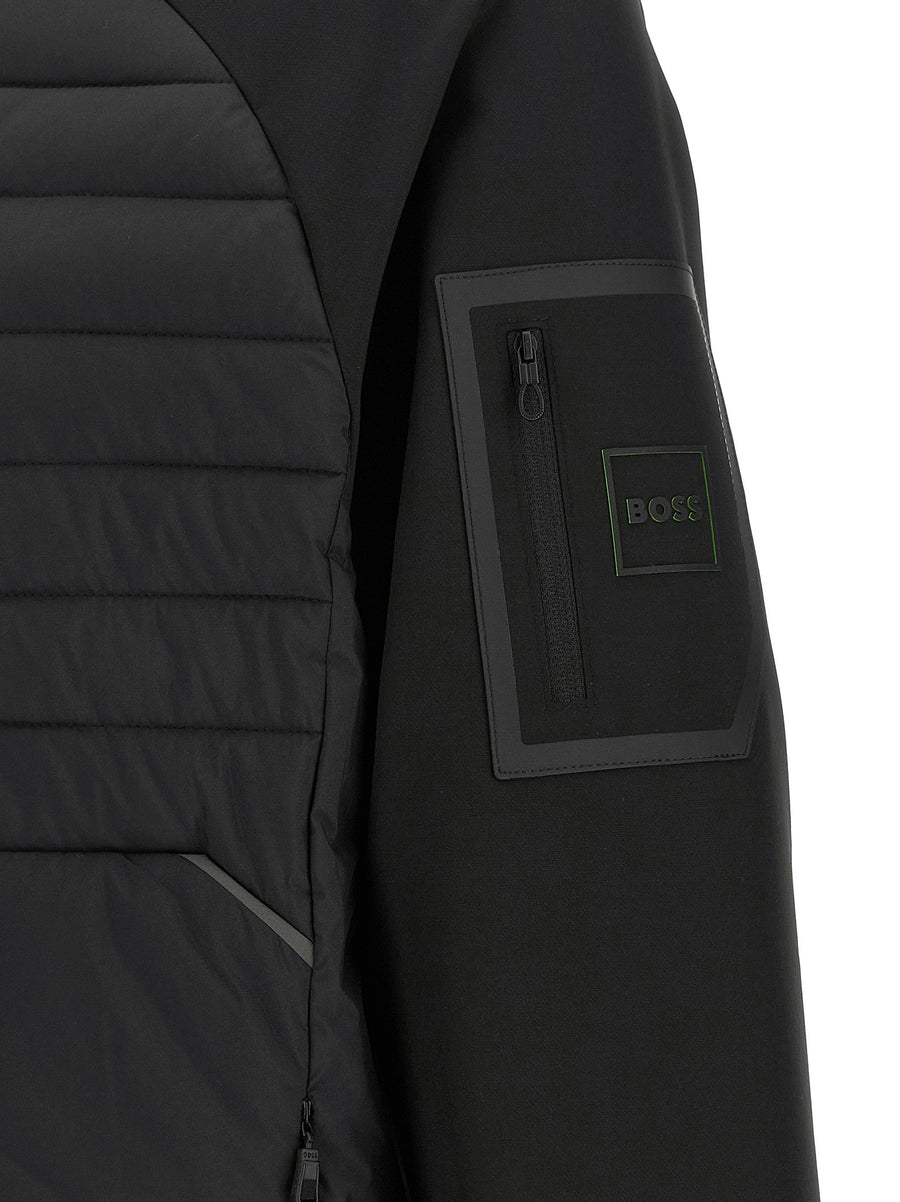 Hugo Boss Two-material Hoodie