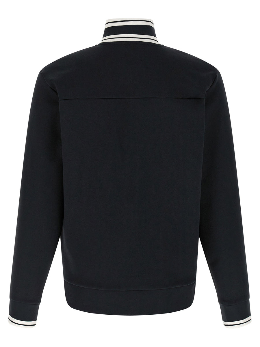 Hugo Boss Fz Zone Sweatshirt For Men With Stretch Cotton Blend And Front Pockets