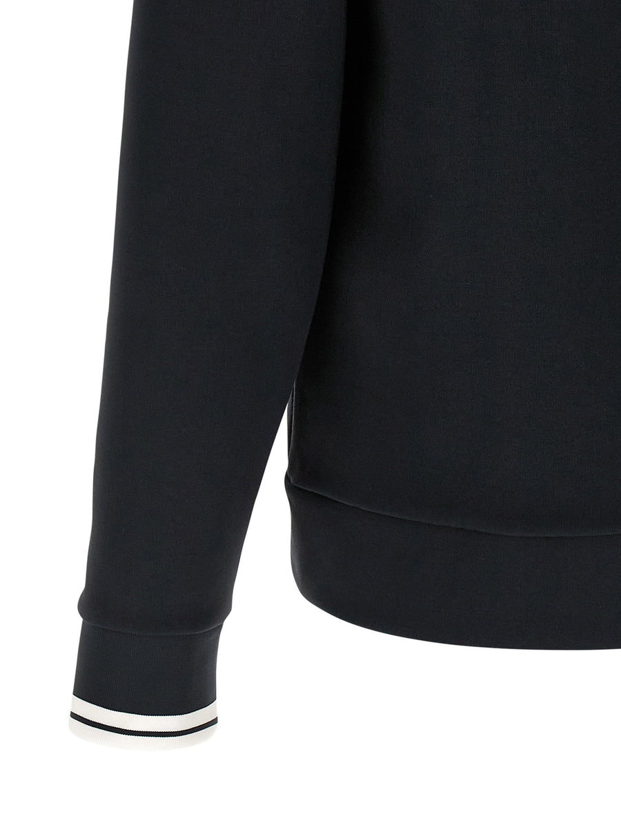 Hugo Boss Fz Zone Sweatshirt For Men With Stretch Cotton Blend And Front Pockets