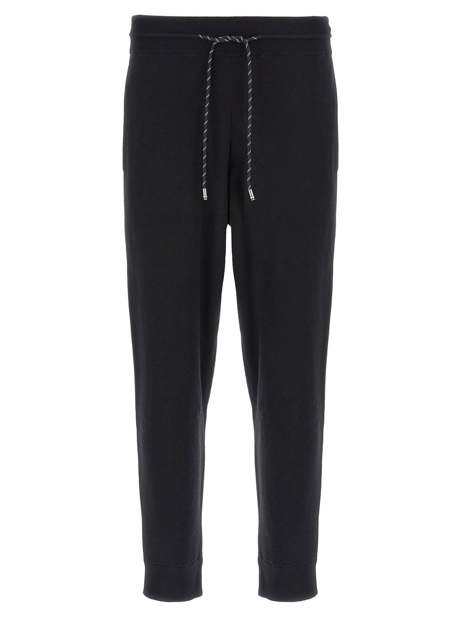 Hugo Boss H-idrico Joggers Premium Wool Blend Knit Trousers for Men Versatile All Season Comfort