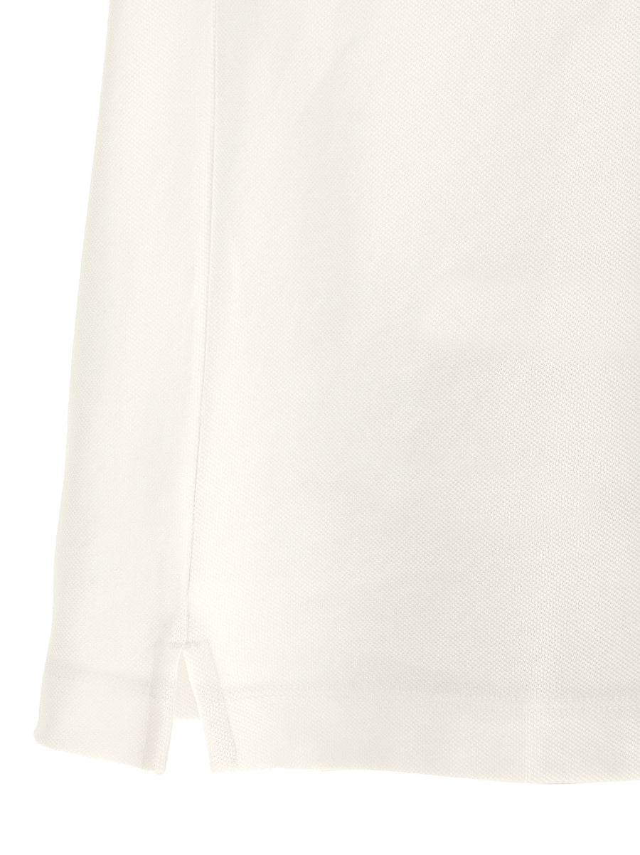 Hugo Boss Pallas Polo Shirt For Men Premium One Hundred Percent Cotton Pique With Embroidered Logo White