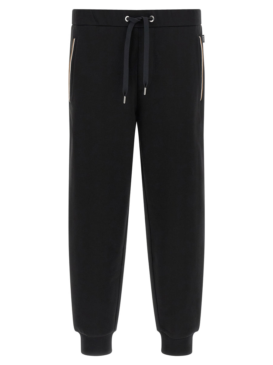 Hugo Boss Insert Joggers For Men Ultra Soft 100 Percent Cotton Comfort Everyday Wear Black