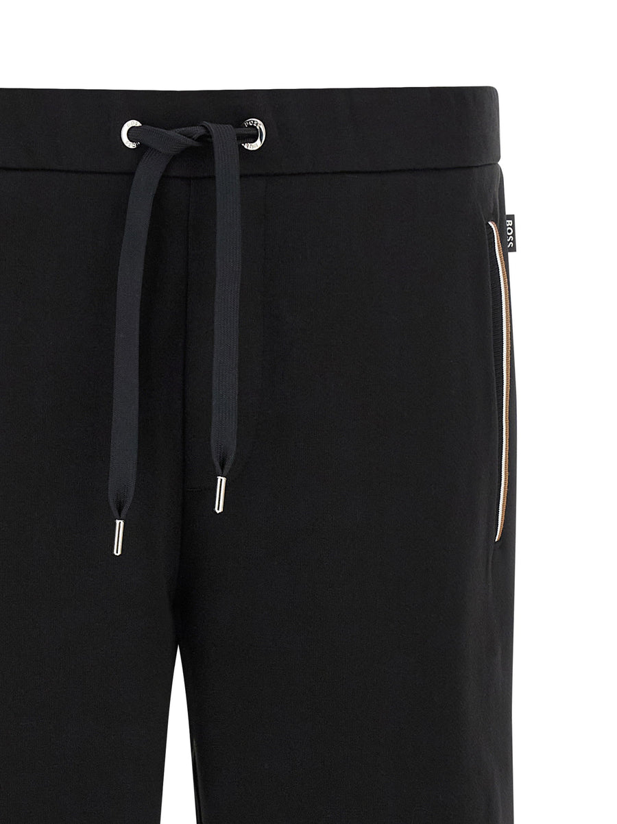Hugo Boss Insert Joggers For Men Ultra Soft 100 Percent Cotton Comfort Everyday Wear Black