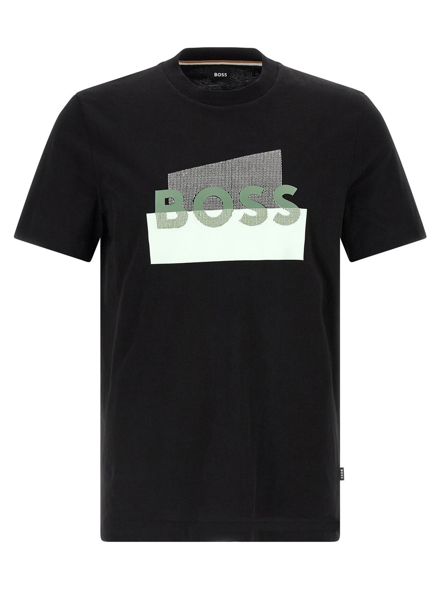 Hugo Boss C Thompson 250 T Shirt Premium 100 Percent Cotton Embroidered Logo Crew Neck Short Sleeves Men