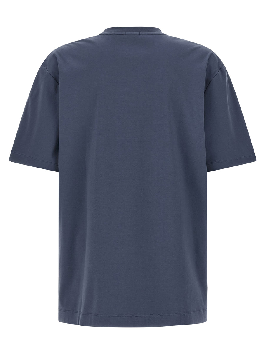 Hugo Boss C-taut 01 T Shirt For Men Premium 100 Percent Cotton Crewneck With Metal Logo Patch