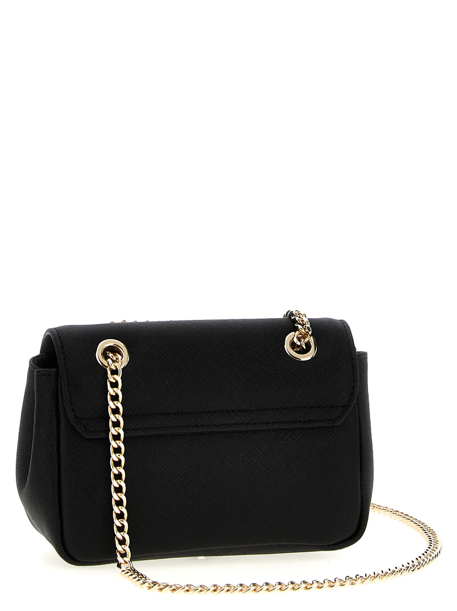 Vivienne Westwood Small Purse Chain Shoulder Bag For Women Magnetic Orb Saffiano Leather