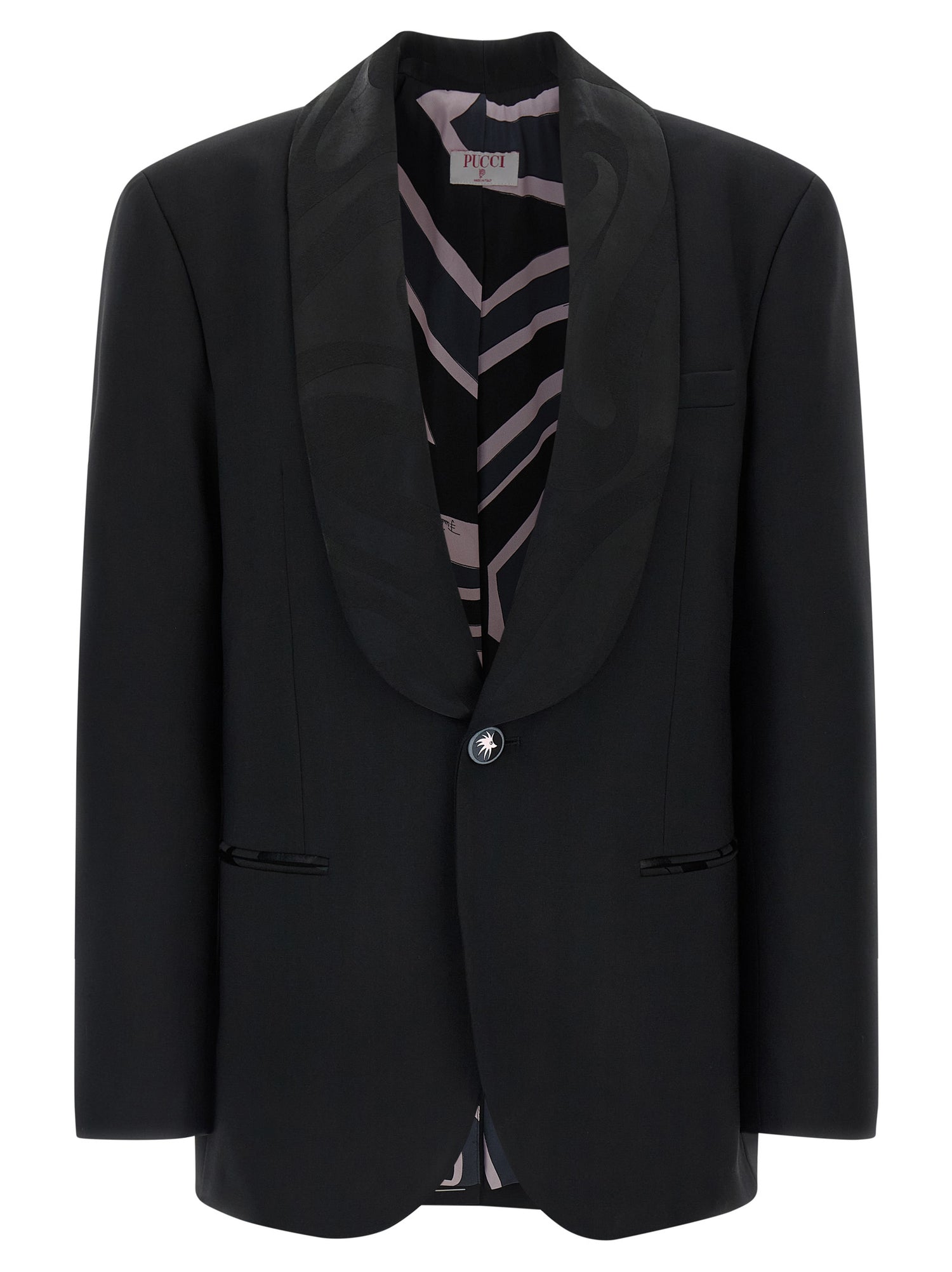 Emilio Pucci Labirinto Single-breasted Blazer