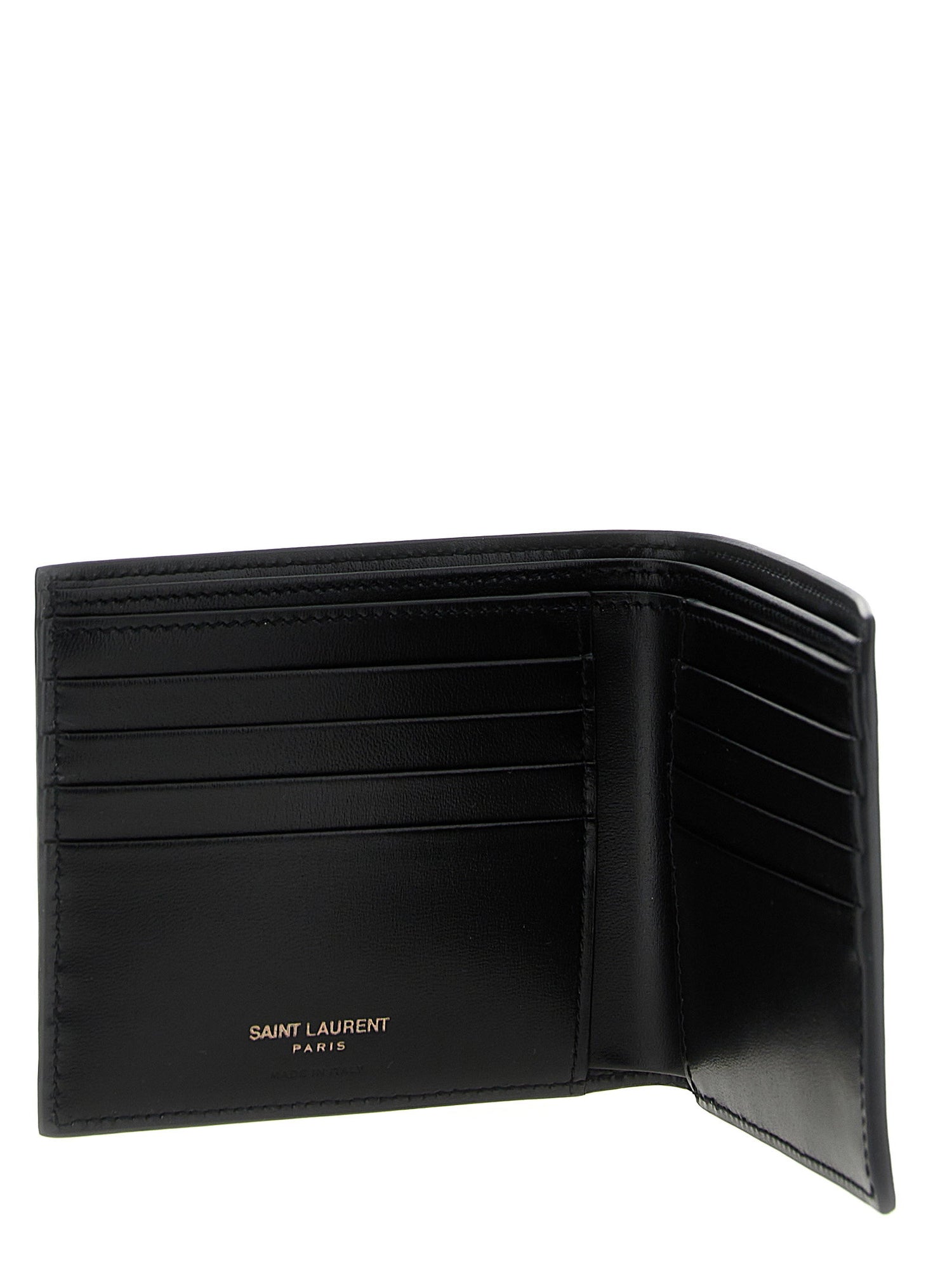 Saint Laurent Logo Leather Wallet