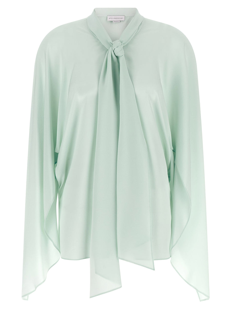 Stella Mccartney Lavallière Collar Shirt