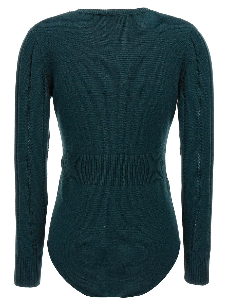 Eres Tralala Luxe Premium Wool Cashmere Bodysuit for Women