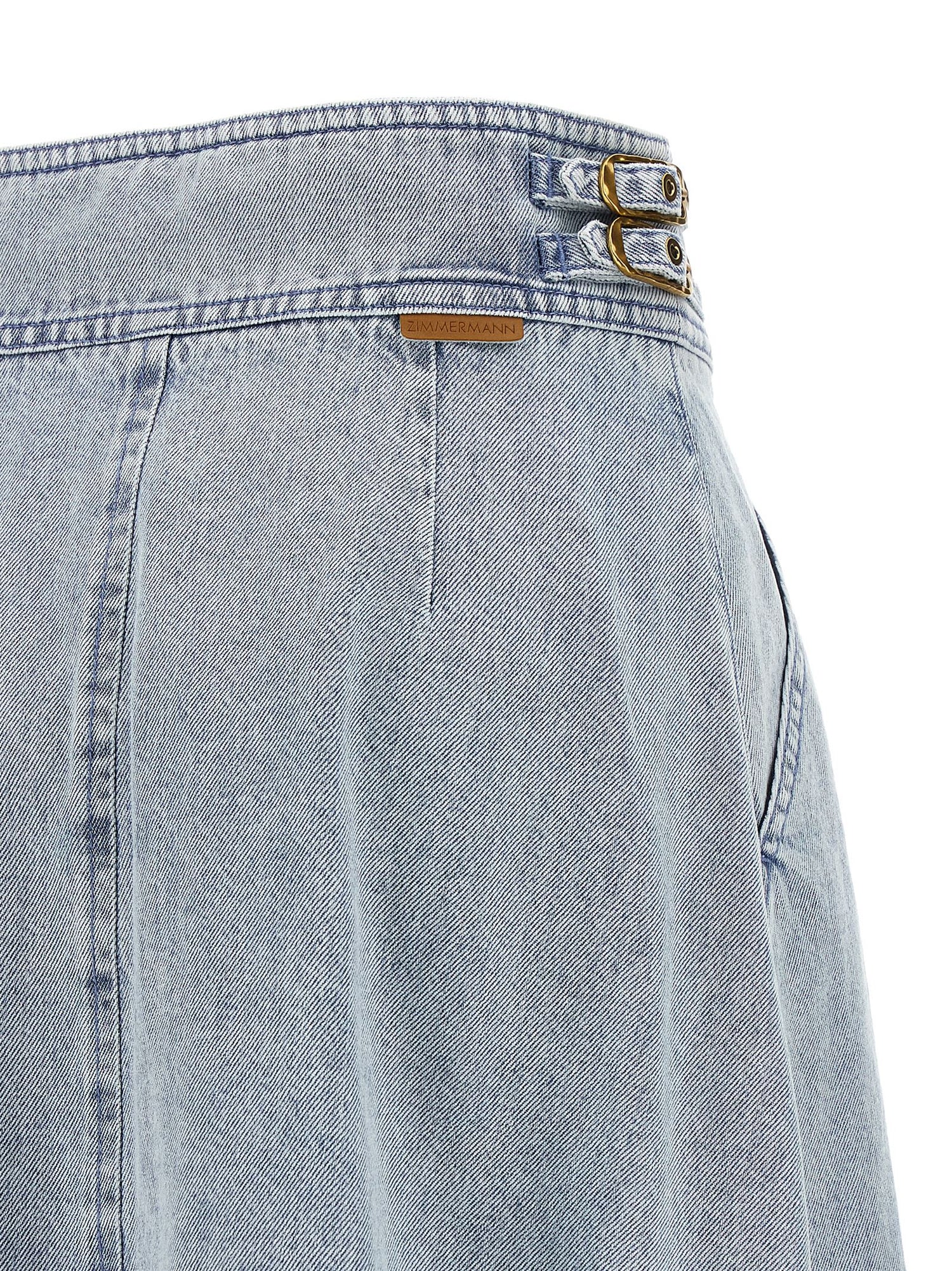 Zimmermann Denim Skirt