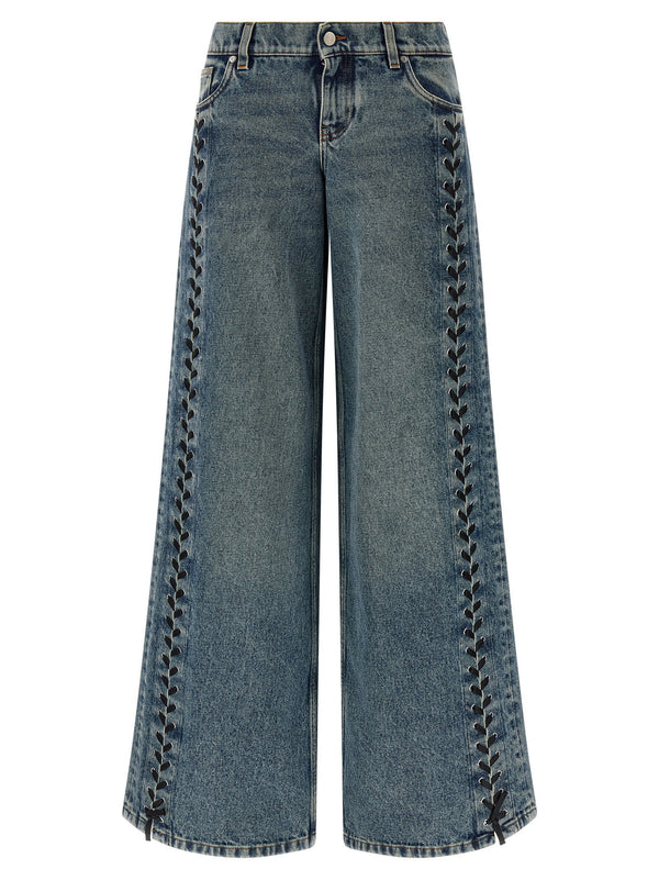 Stella Mccartney Lace-up Jeans