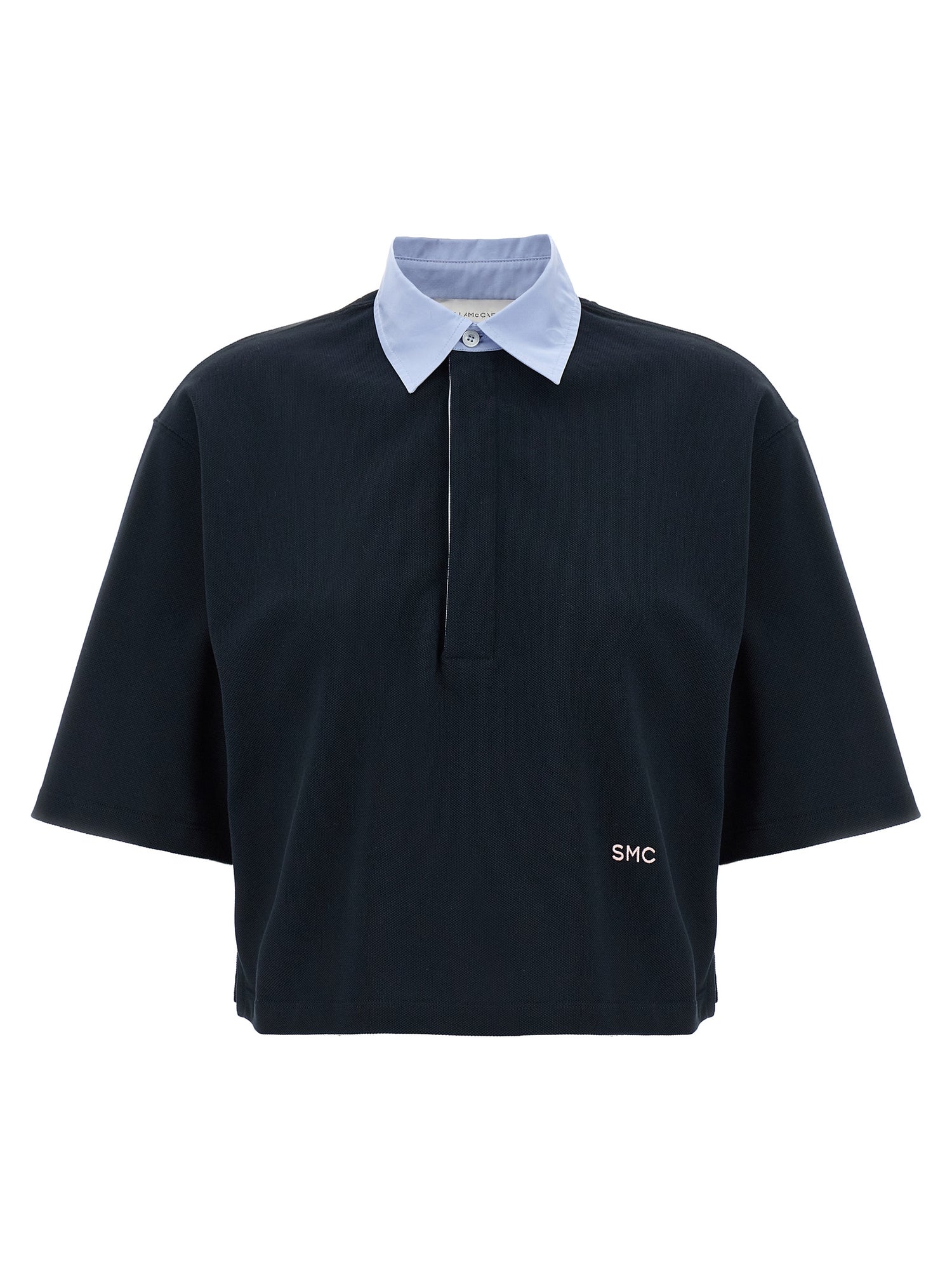Stella Mccartney Cropped Piquet Polo