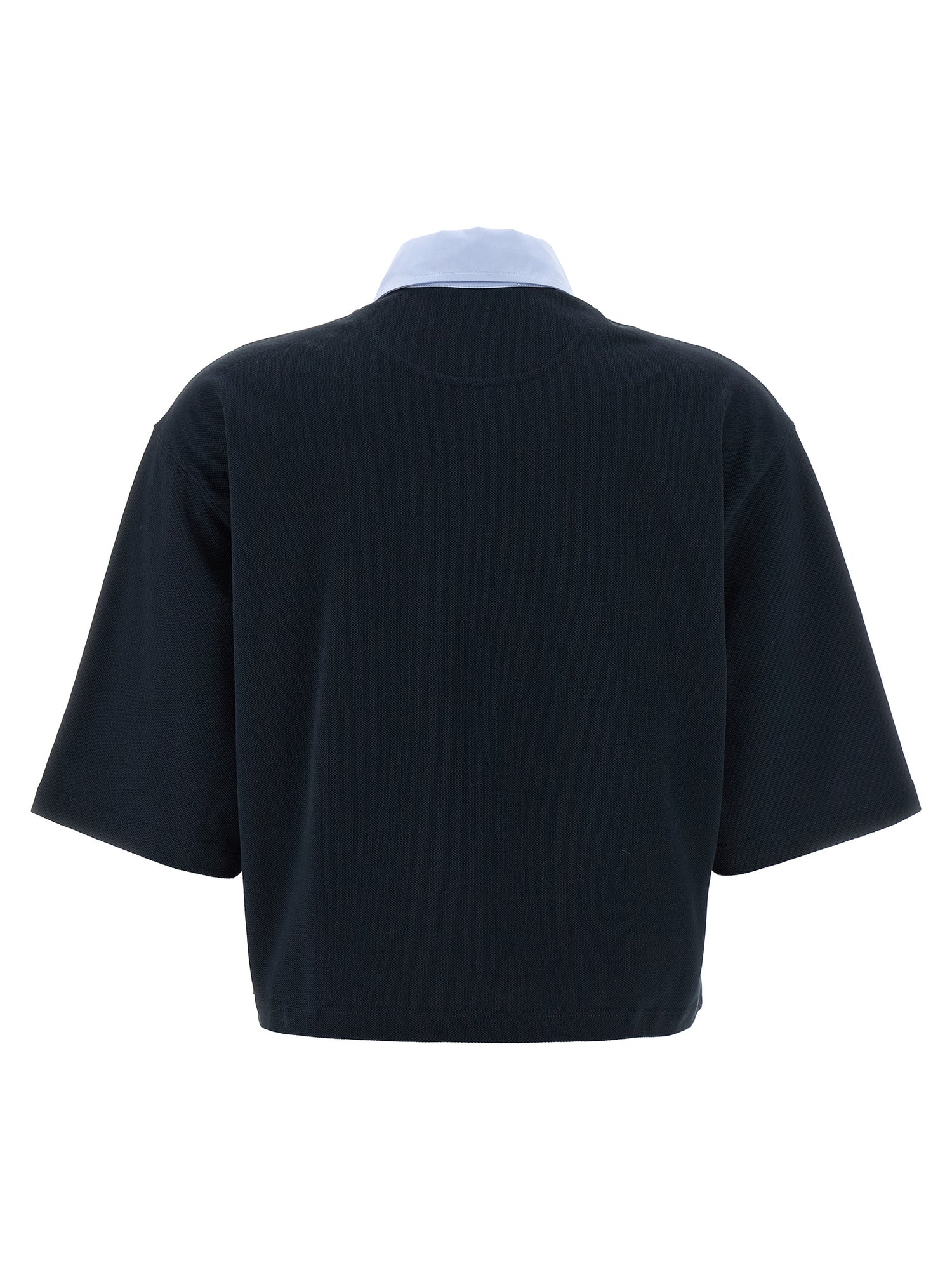 Stella Mccartney Cropped Piquet Polo
