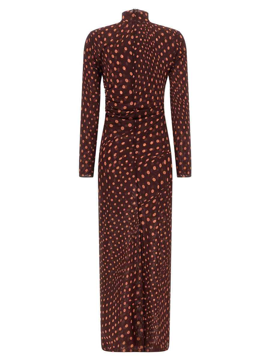 Stella Mccartney Polka Dot Mesh Dress