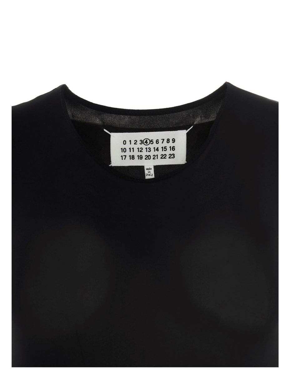 Maison Margiela Long Sleeves Crew Neck Bodysuit