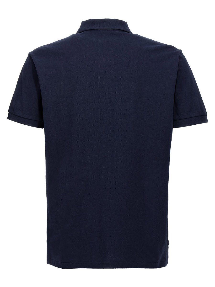 Polo Ralph Lauren Logo Polo For Men Slim Fit 100% Cotton Blue Polo Shirt Everyday Essential