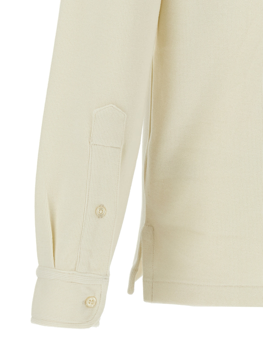 Polo Ralph Lauren Men's Fleece Cotton Polo Shirt Beige With Signature Logo Embroidery