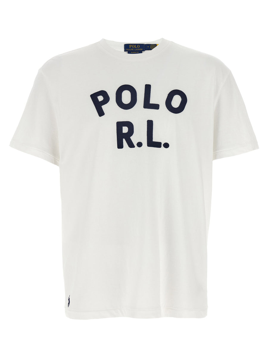 Polo Ralph Lauren Logo T Shirt For Men Blue 100 Percent Cotton Iconic Classic Fit With Embroidered Pony