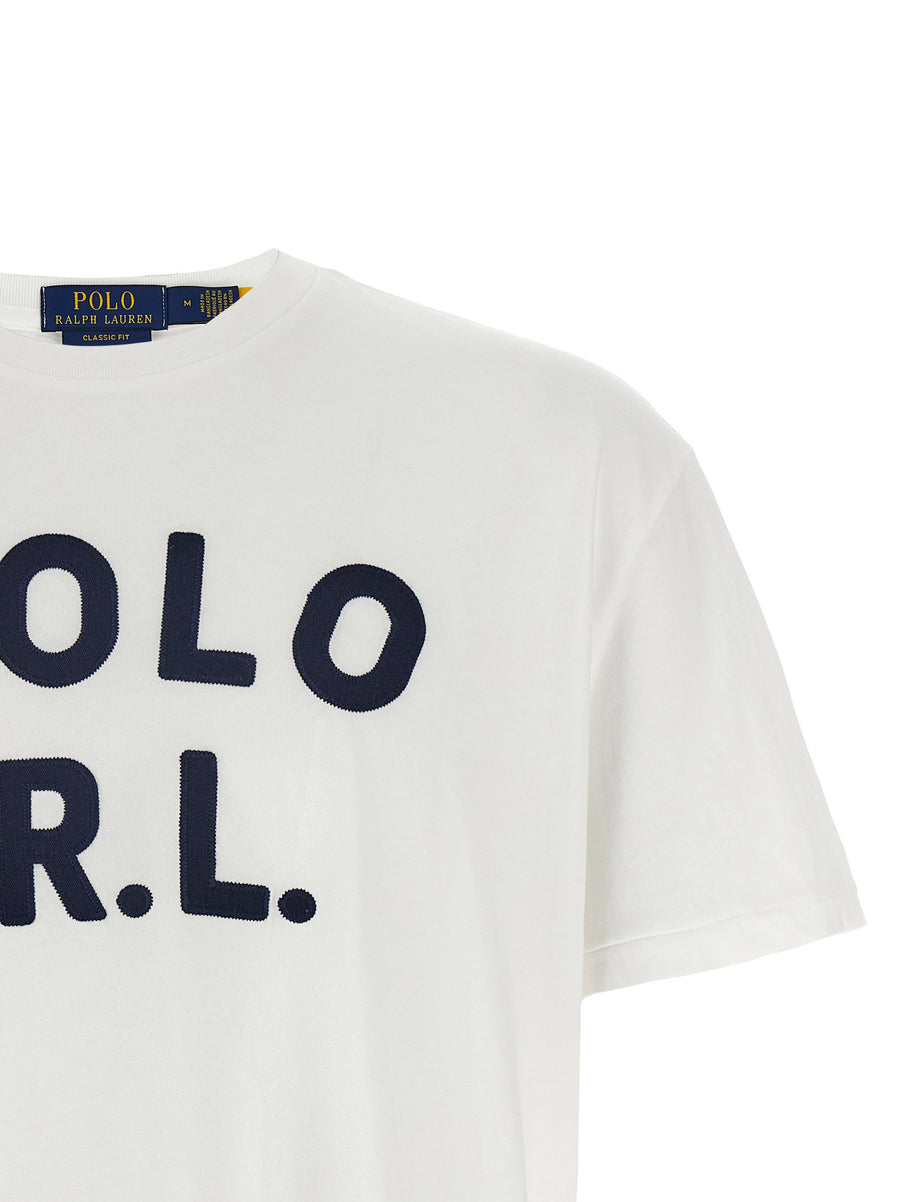 Polo Ralph Lauren Logo T Shirt For Men Blue 100 Percent Cotton Iconic Classic Fit With Embroidered Pony