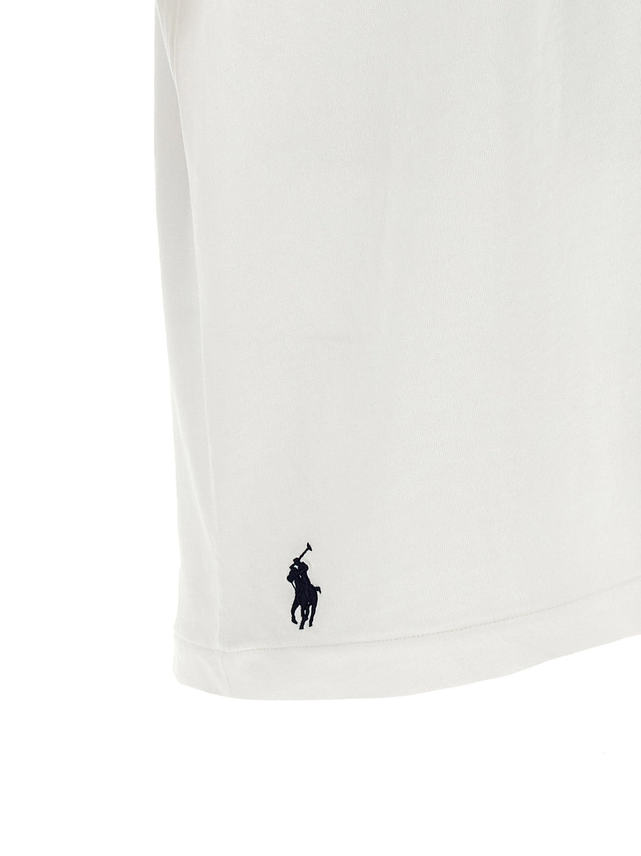 Polo Ralph Lauren Logo T Shirt For Men Blue 100 Percent Cotton Iconic Classic Fit With Embroidered Pony