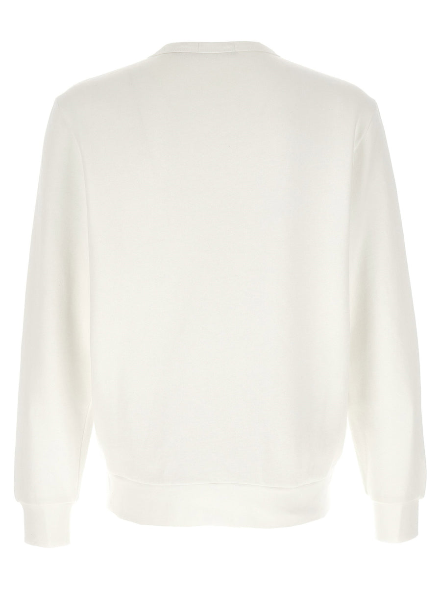 Polo Ralph Lauren Logo Sweatshirt For Men Blue Brushed Cotton Blend Warm Everyday Luxury