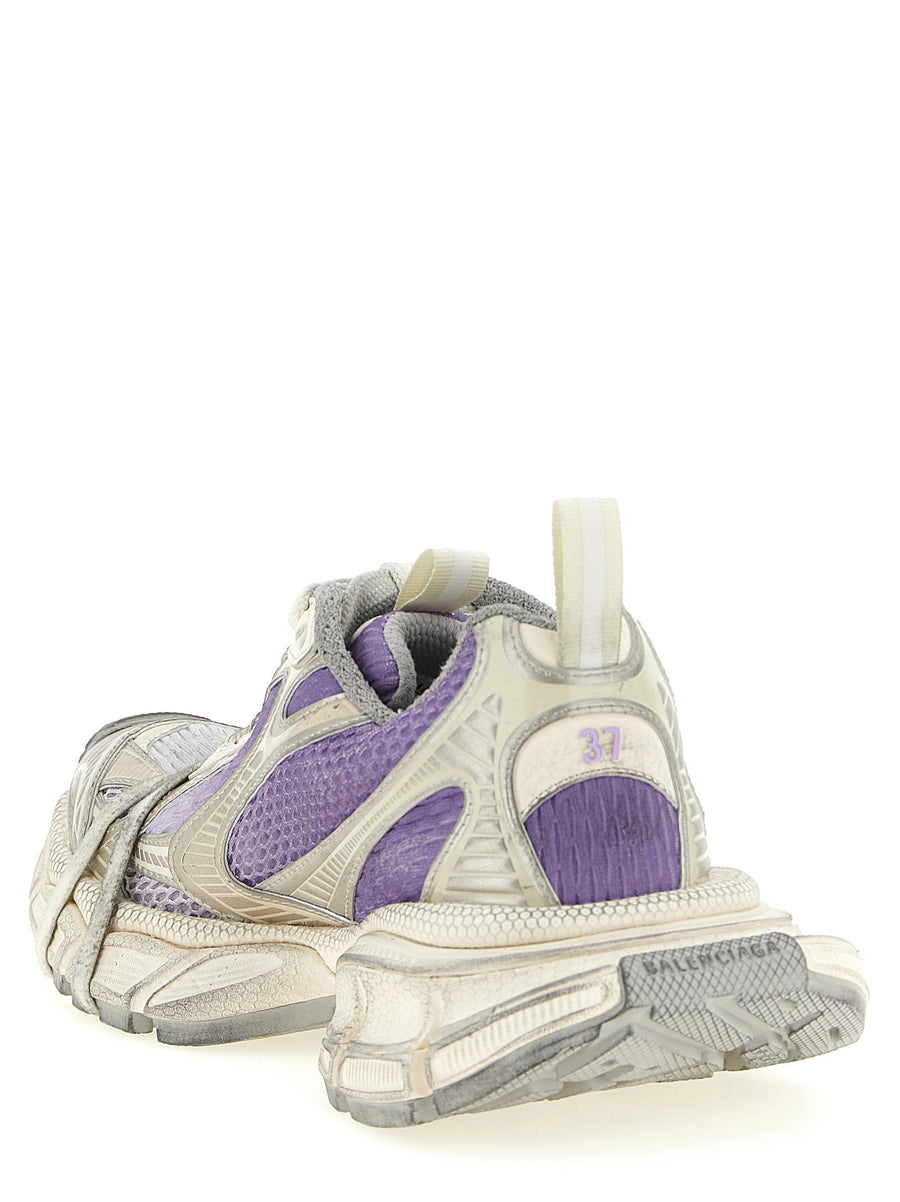 Balenciaga 3XL Sneakers Luxury Used Effect Mesh PU Upper For Women Embossed EU Size
