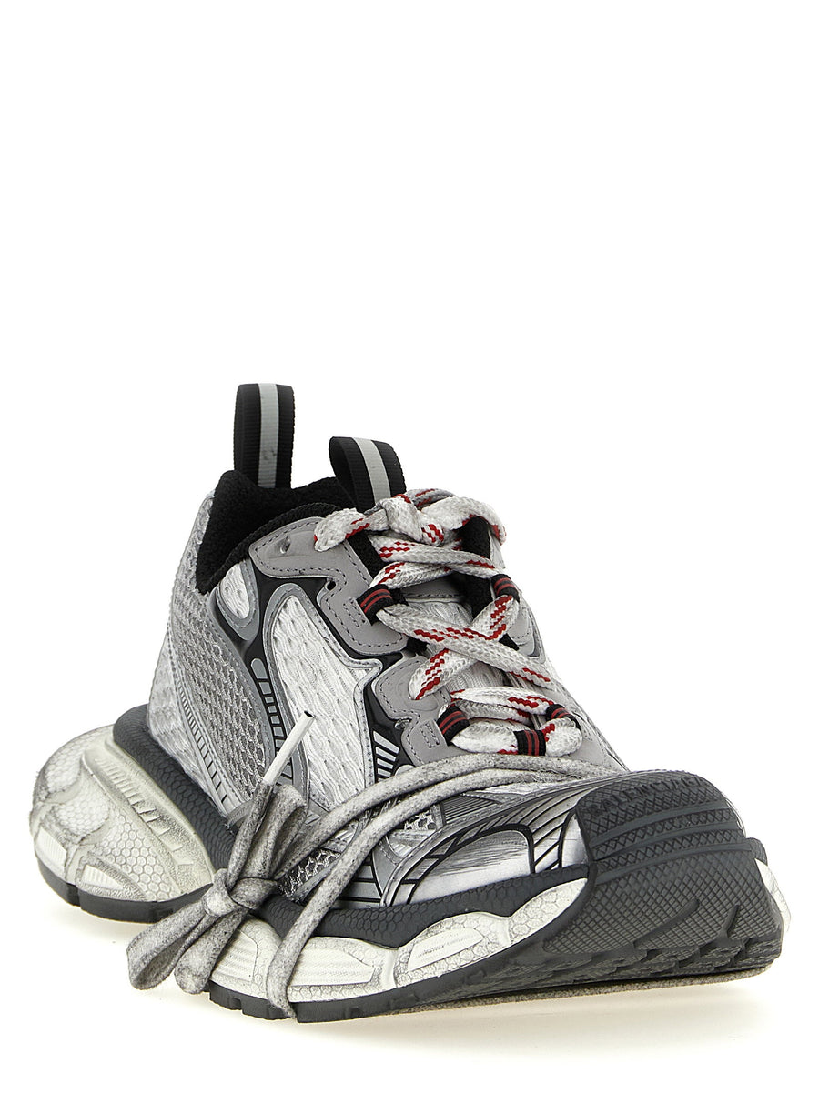 Balenciaga Sneakers 3XL Worn Effect Mesh And PU Upper For Women Street Style Luxury