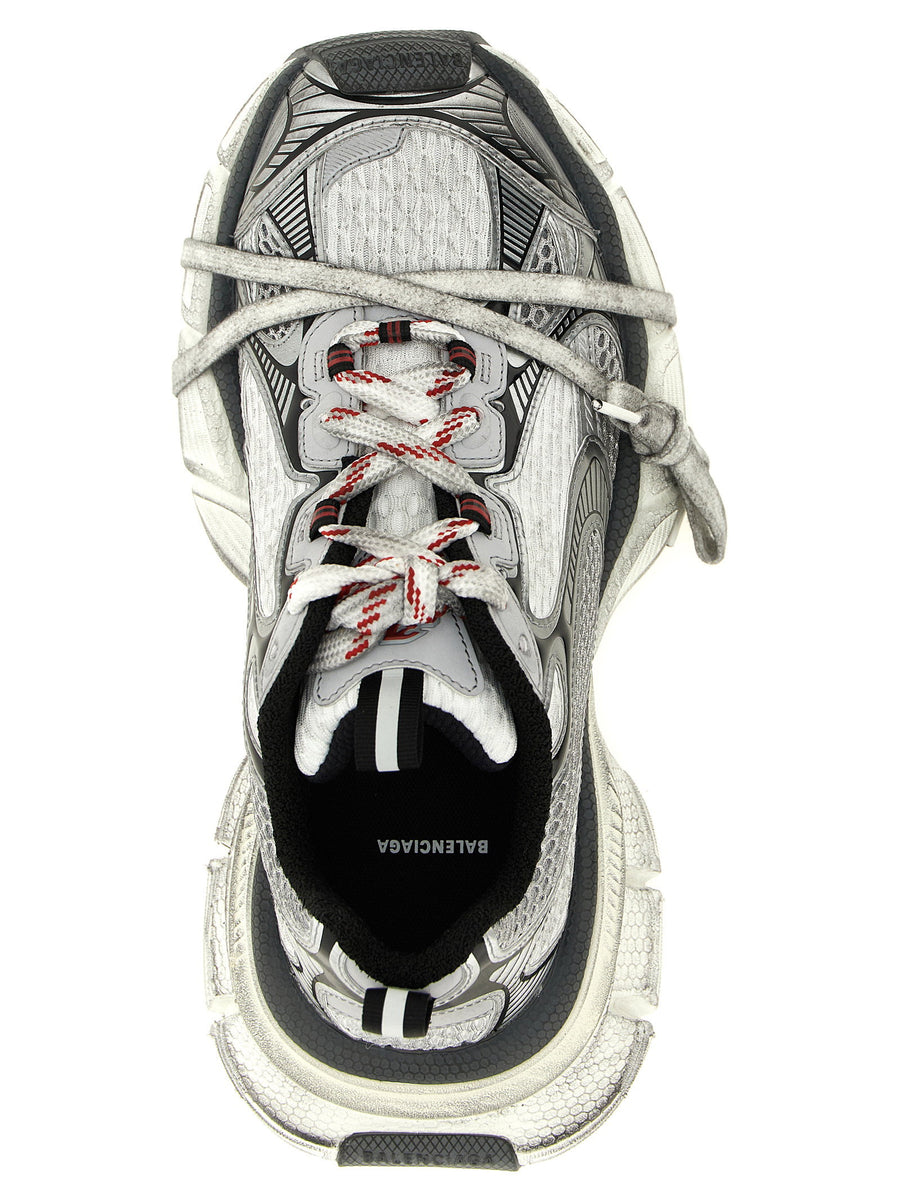 Balenciaga Sneakers 3XL Worn Effect Mesh And PU Upper For Women Street Style Luxury