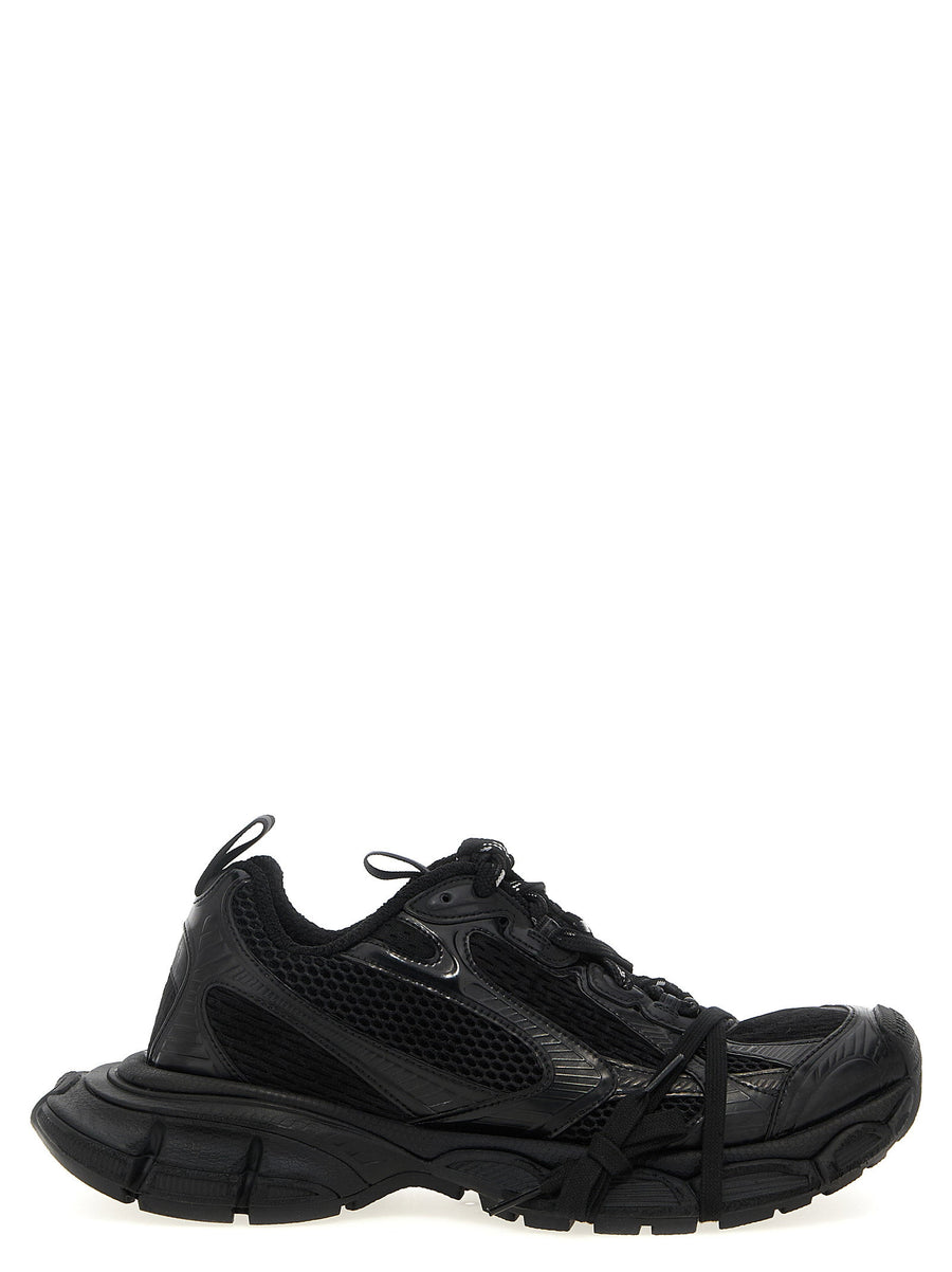 Balenciaga 3XL Sneakers Black Mesh Upper Polyurethane Luxury Fashion