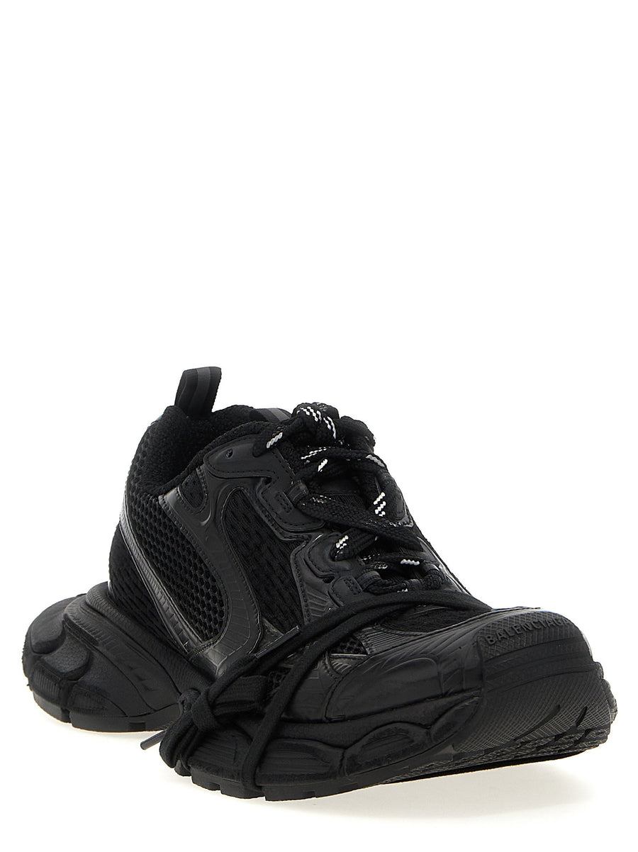 Balenciaga 3XL Sneakers Black Mesh Upper Polyurethane Luxury Fashion