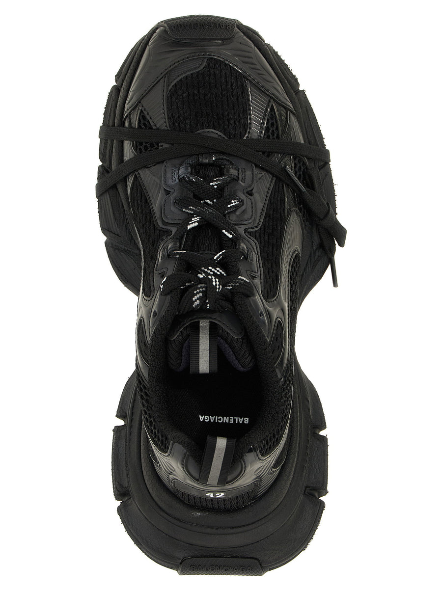 Balenciaga 3XL Sneakers Black Mesh Upper Polyurethane Luxury Fashion