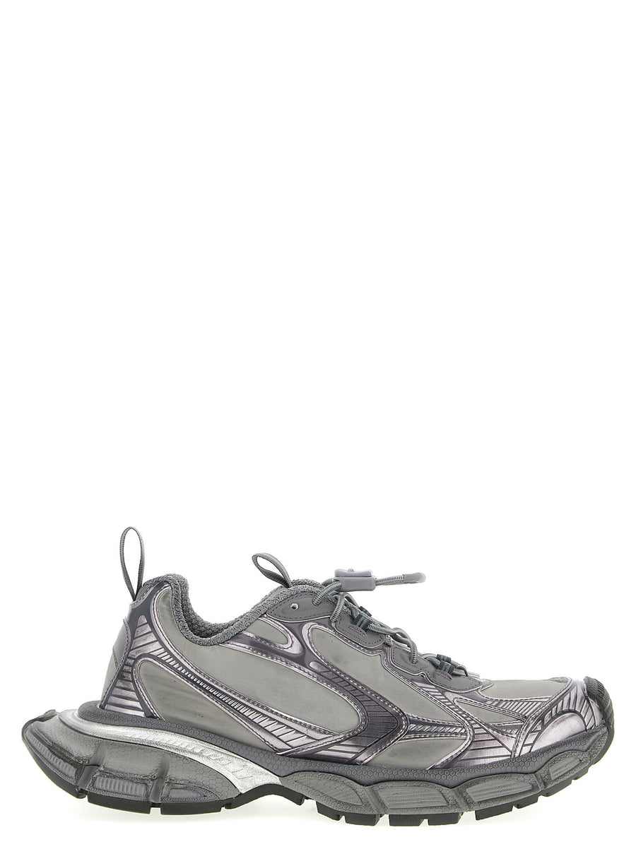 Balenciaga 3XL Sneakers For Men With Used Effect Mesh And Polyurethane Comfort City Ready