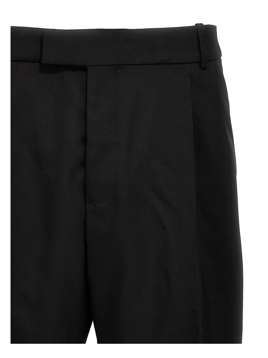 Alexander McQueen Gabardine Wool Pants