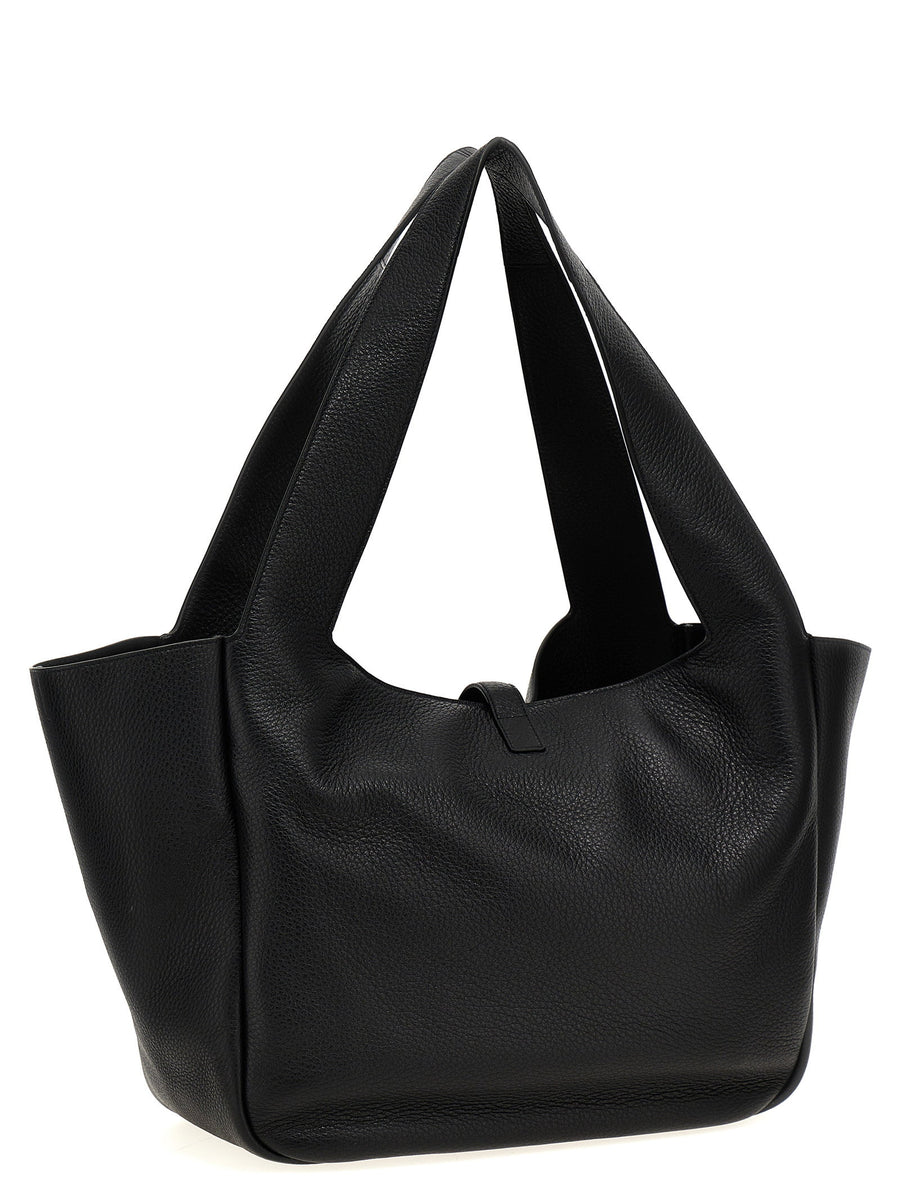 Saint Laurent Bea Shopping Bag Luxury Deer Leather With Suede Interior For Women
