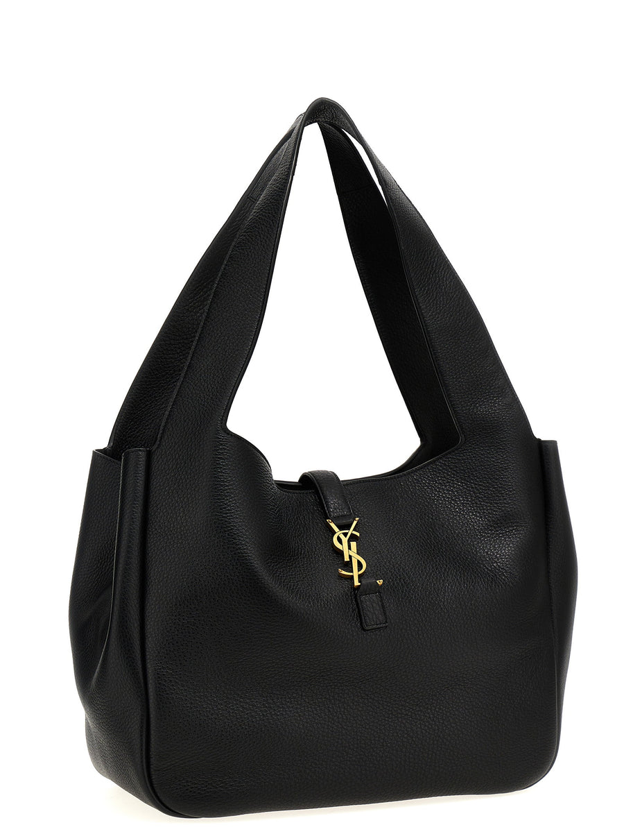 Saint Laurent Bea Shopping Bag Luxury Deer Leather With Suede Interior For Women
