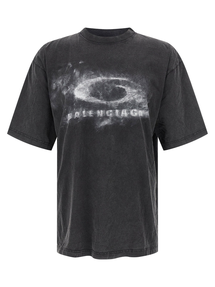 Balenciaga Washed Crayon Loop T-shirt