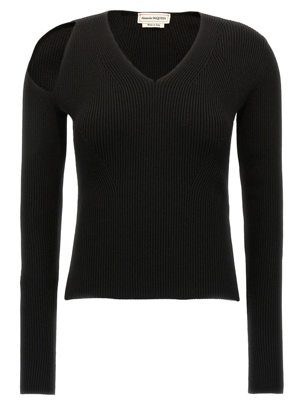 Alexander McQueen Cut-out Sweater