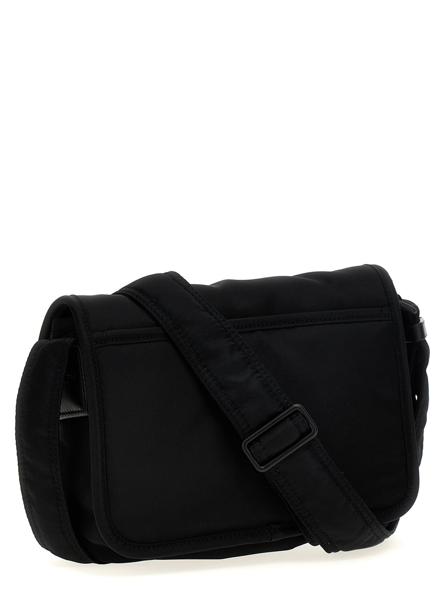 Saint Laurent Niki Messenger Crossbody Bag For Men Nylon Black Compact Silhouette And Handsfree Daily Use