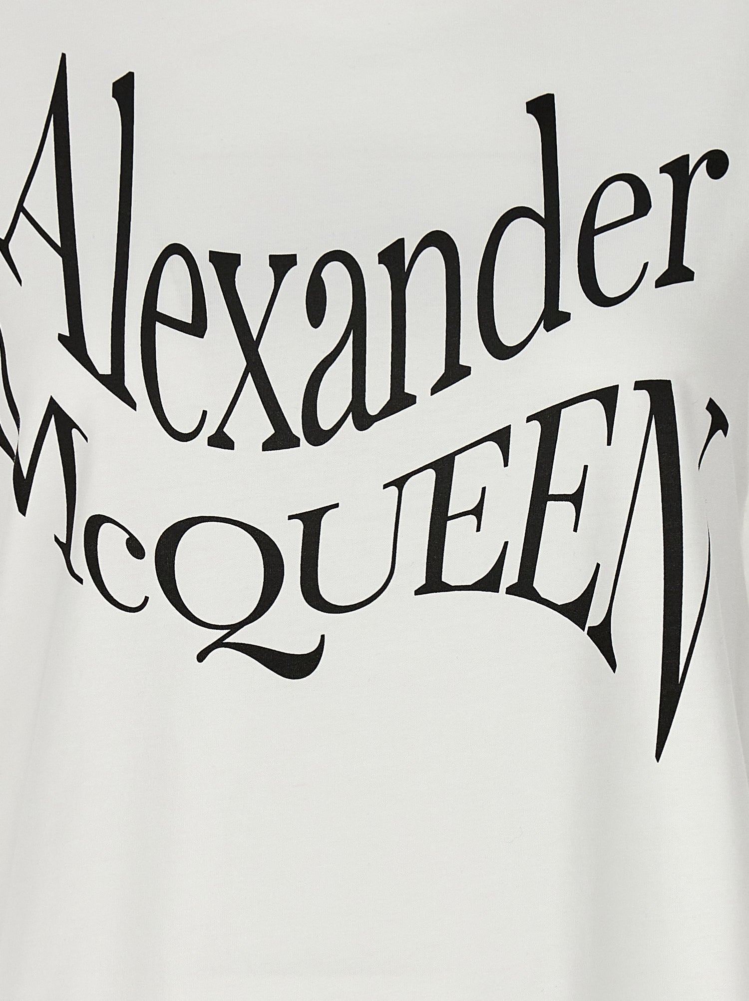 Alexander McQueen Logo Print T-shirt